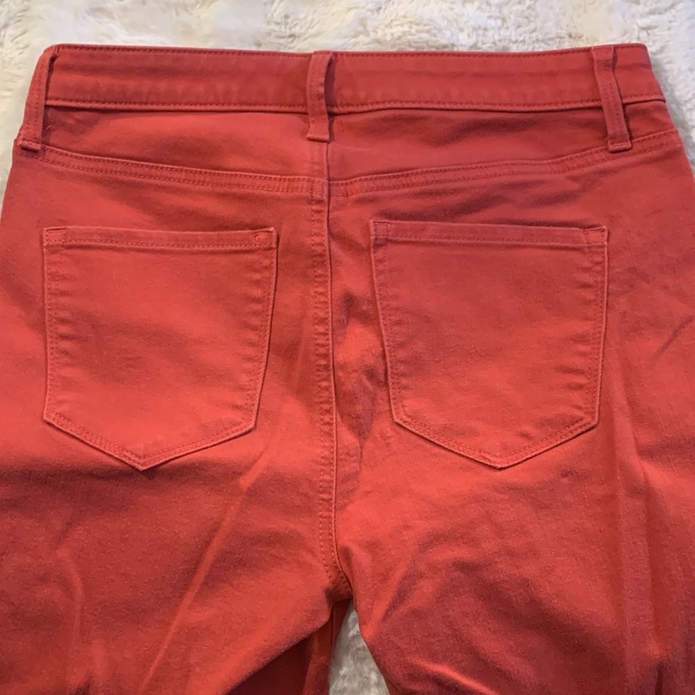 ๐๐งก Classic Talbots denim Jegging, dark salmon 4 - Picture 3 of 6